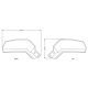 Protectii de maini PUIG EXTENSION 9727W transparent