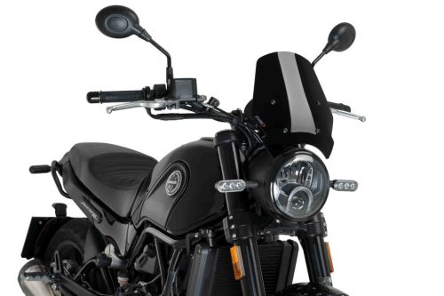 Windshield PUIG NEW. GEN SPORT 9747N Negru