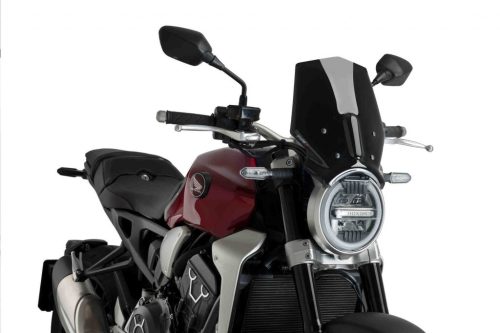 Windshield PUIG NEW. GEN SPORT 9748N Negru