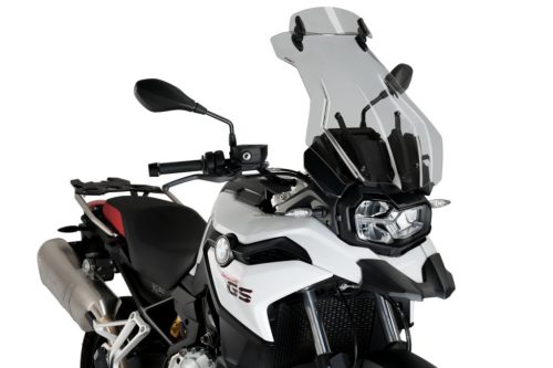 Windscreen PUIG TOURING WITH VISOR 9771H smoke