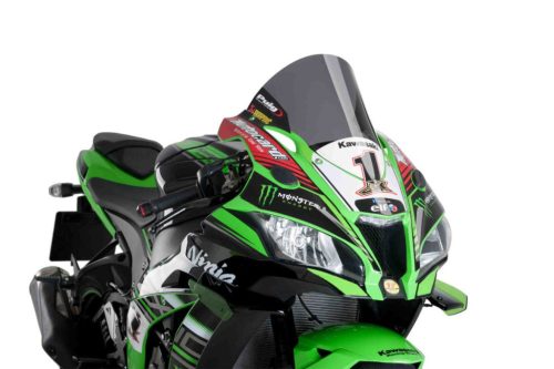 Windscreen PUIG RACING 9849F dark smoke