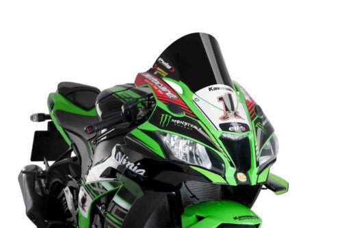 Windscreen PUIG RACING 9849N Negru