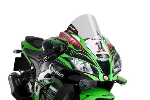Windscreen PUIG RACING 9849W transparent