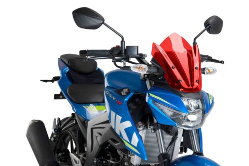 Windshield PUIG NEW. GEN SPORT 9873R Rosu