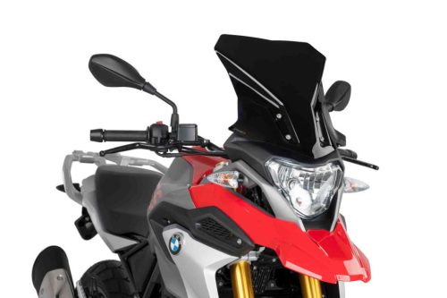 Windscreen PUIG TOURING 9879N Negru