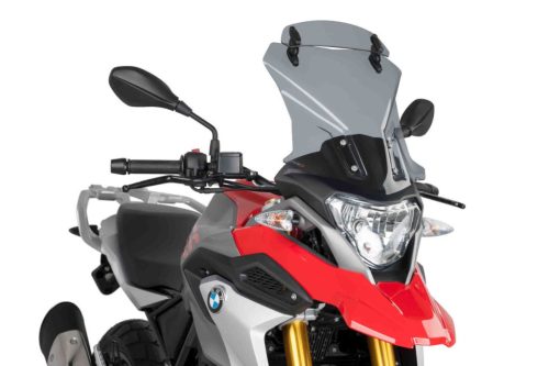 Windscreen PUIG TOURING WITH VISOR 9880H smoke