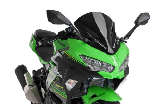 Windscreen PUIG RACING 9976N Negru