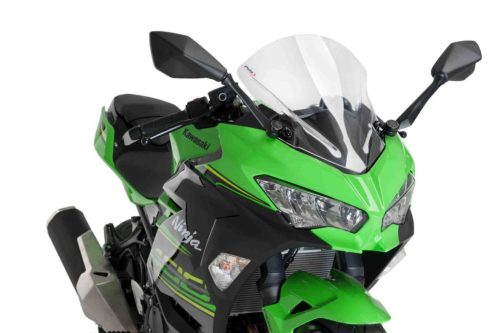 Windscreen PUIG RACING 9976W transparent