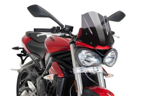 Windshield PUIG NEW. GEN SPORT 9999F dark smoke