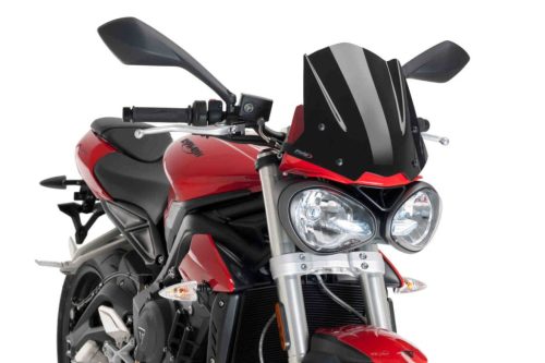 Windshield PUIG NEW. GEN SPORT 9999N Negru