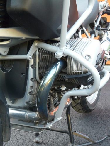 Protecție motor RDMOTO CF40S argintiu upper + lower