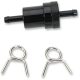 Gas Filter Black 1/4