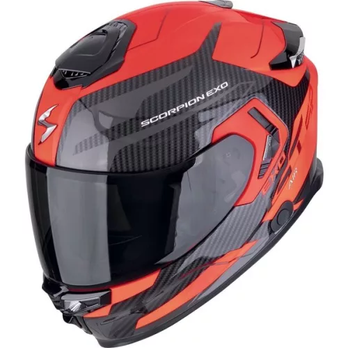 Casca Scorpion Exo-gt SP AIR FLEX Negru Rosu Fluo