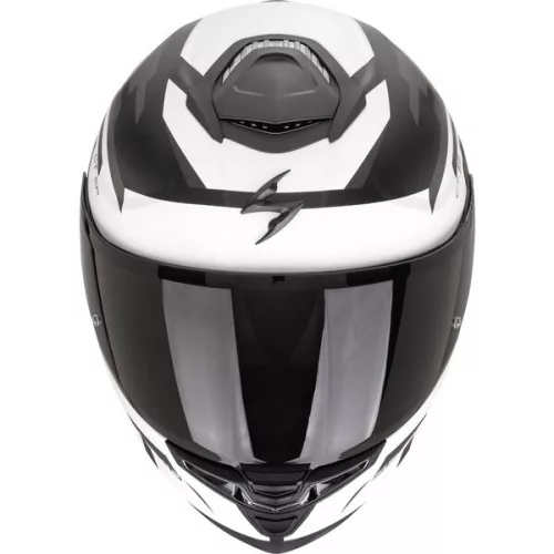 Casca Scorpion Exo-gt SP AIR Tornado Negru Mat Argintiu