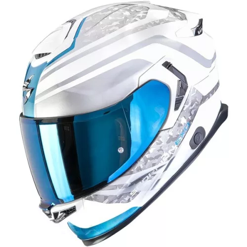 Casca Scorpion Exo-gt SP AIR Arten Alb Albastru