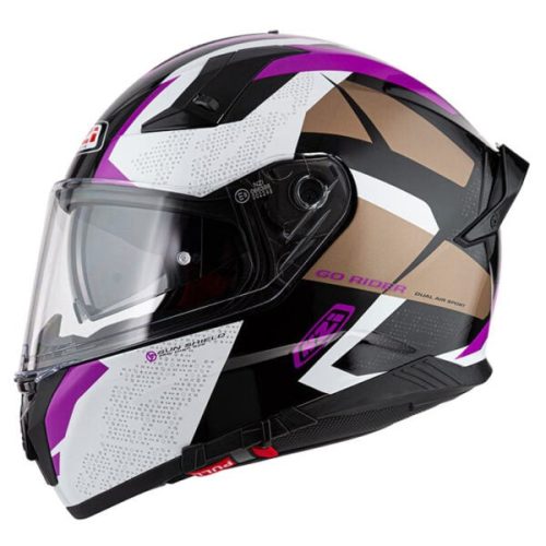 Casca NZI Go Rider Stream Duo Trident