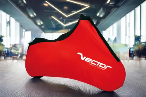 Husă moto/scuter Vector interior elastică, roșu, mărime M