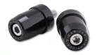 Capete de ghidon Highsider pentru Kawasaki, filet M8, negru (pereche)