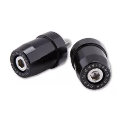   Capete de ghidon Highsider pentru Kawasaki, filet M8, negru (pereche)