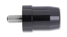 Capete de ghidon Highsider pentru Kawasaki, filet M8, negru (pereche)