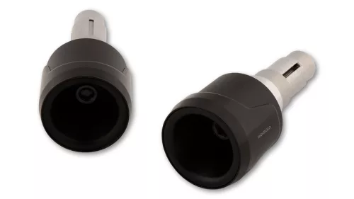 Capete de ghidon Highsider Akron-XL, negru (pereche)