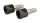 Capete de ghidon Highsider Akron-XL, titan (pereche)