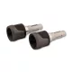 Capete de ghidon Highsider Akron-XL, titan (pereche)