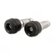 Capete de ghidon Highsider Marano-LS, negru (pereche)