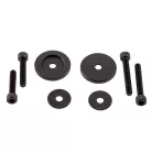Adaptoare capete de ghidon Highsider pentru majoritatea ghidoanelor Vespa, negru (pereche)