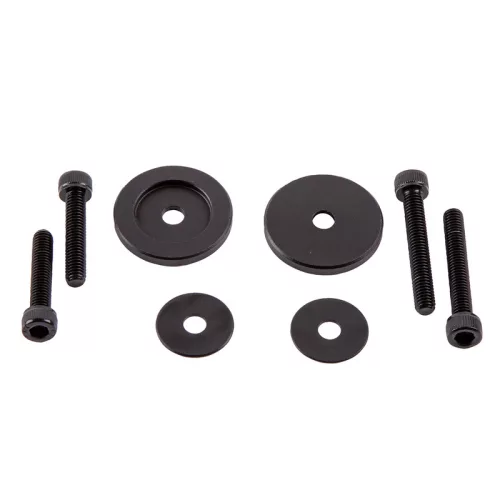 Adaptoare capete de ghidon Highsider pentru majoritatea ghidoanelor Vespa, negru (pereche)