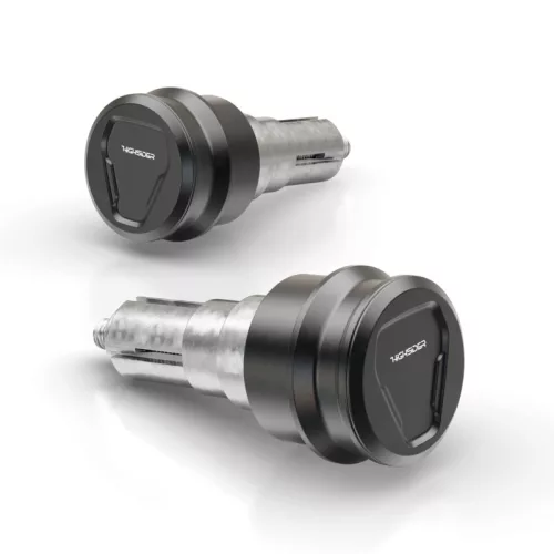 Capete de ghidon Highsider Ventura-Trek LS, negru mat (pereche)
