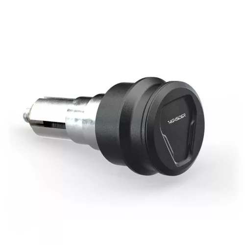 Capete de ghidon Highsider Ventura-Trek LS, negru mat (pereche)