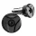Capete de ghidon Highsider Victory-Ultra LS, negru mat (pereche)