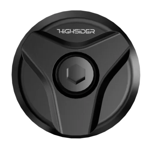 Capete de ghidon Highsider Victory-Ultra LS, negru mat (pereche)