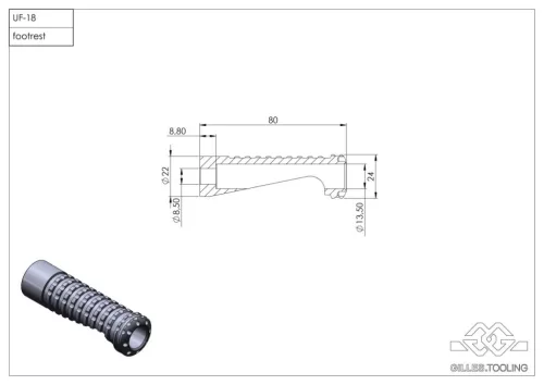 Scăriță Gilles Tooling UF-18-KIT.b