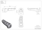 Gilles Tooling Footrest Kit Sl Uf20 Rgk-670-Uf20-Set-S