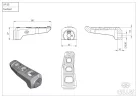 Scăriță touring Gilles Tooling RGK-580-UF20-SET-S