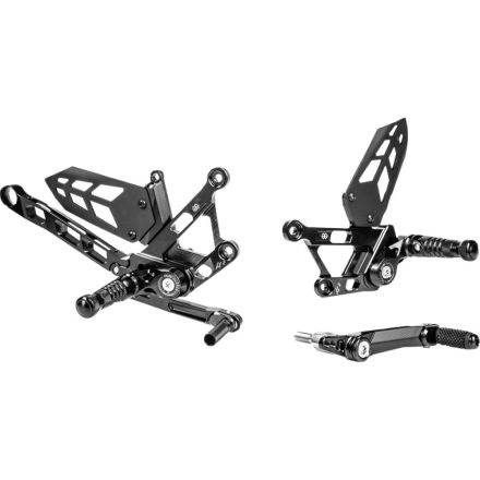 Gilles Tooling Rearset Mue2 Bk Mt10/Sp Mue2-Y03-B