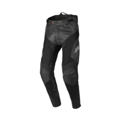 Pantaloni textil de vară Macna Qargon Tapered negru