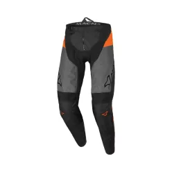 Pantaloni cross-enduro Macna BACKYARD-1 negru/gri/portocaliu