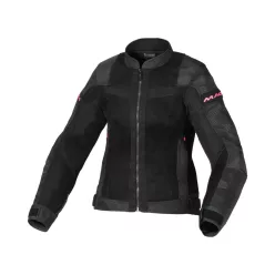Geacă de vară textil damă Macna Velotura negru/gri
