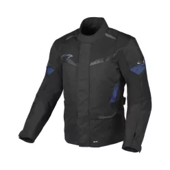 Geacă textil impermeabilă Macna Vaulture negru/albastru