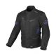 Geacă textil impermeabilă Macna Vaulture negru/albastru