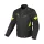 Geacă textil impermeabilă Macna Vaulture negru/galben fluo