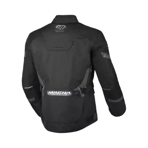 Geacă textil impermeabilă touring Macna Zastro negru