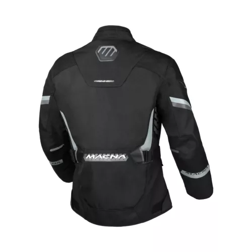 Geacă de damă textil impermeabilă touring Macna Zastra negru