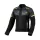 Geacă de vară textil damă Macna Orcano Night Eye™ 2.0 negru/gri/galben