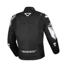 Geacă textil impermeabilă Macna Admyre negru/alb
