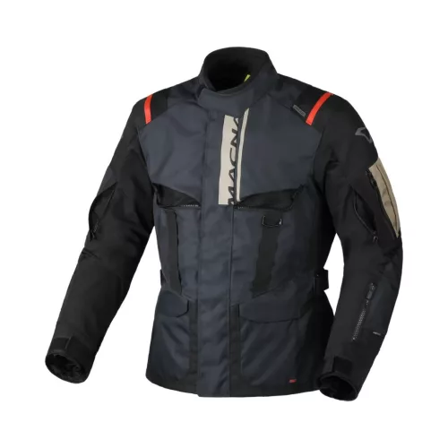 Geacă textil touring Macna Rancher 2.0 albastru/negru/roșu