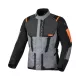 Geacă textil touring Macna Rancher 2.0 gri/negru/portocaliu